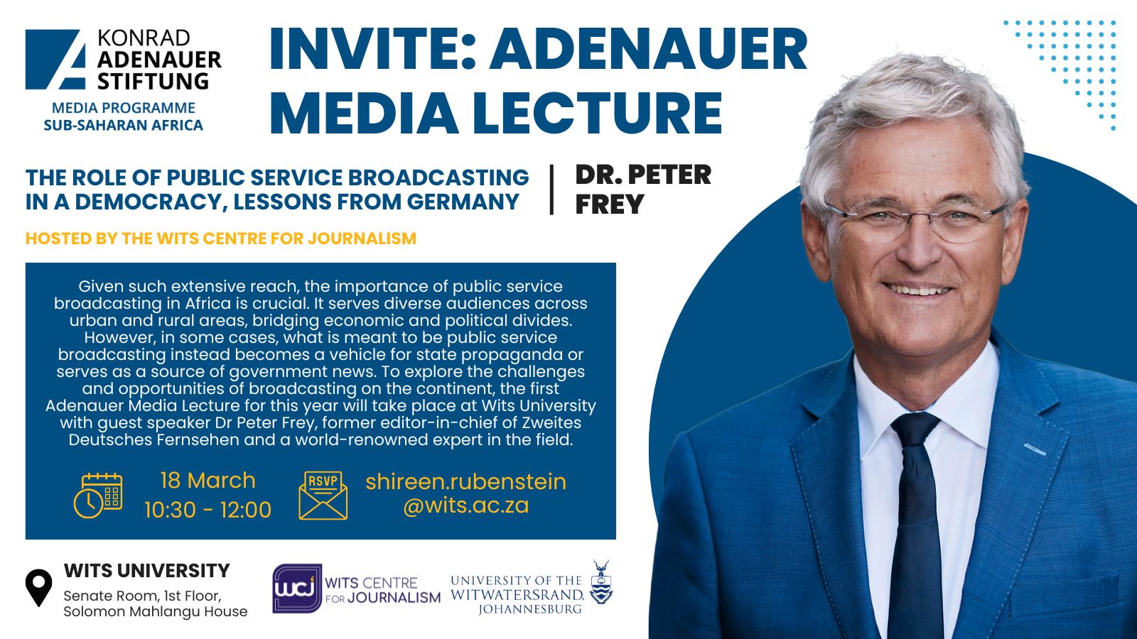 Adenauer Lecture Adenauer Lecture